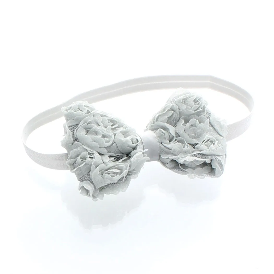 Baby Rose Bow Headband