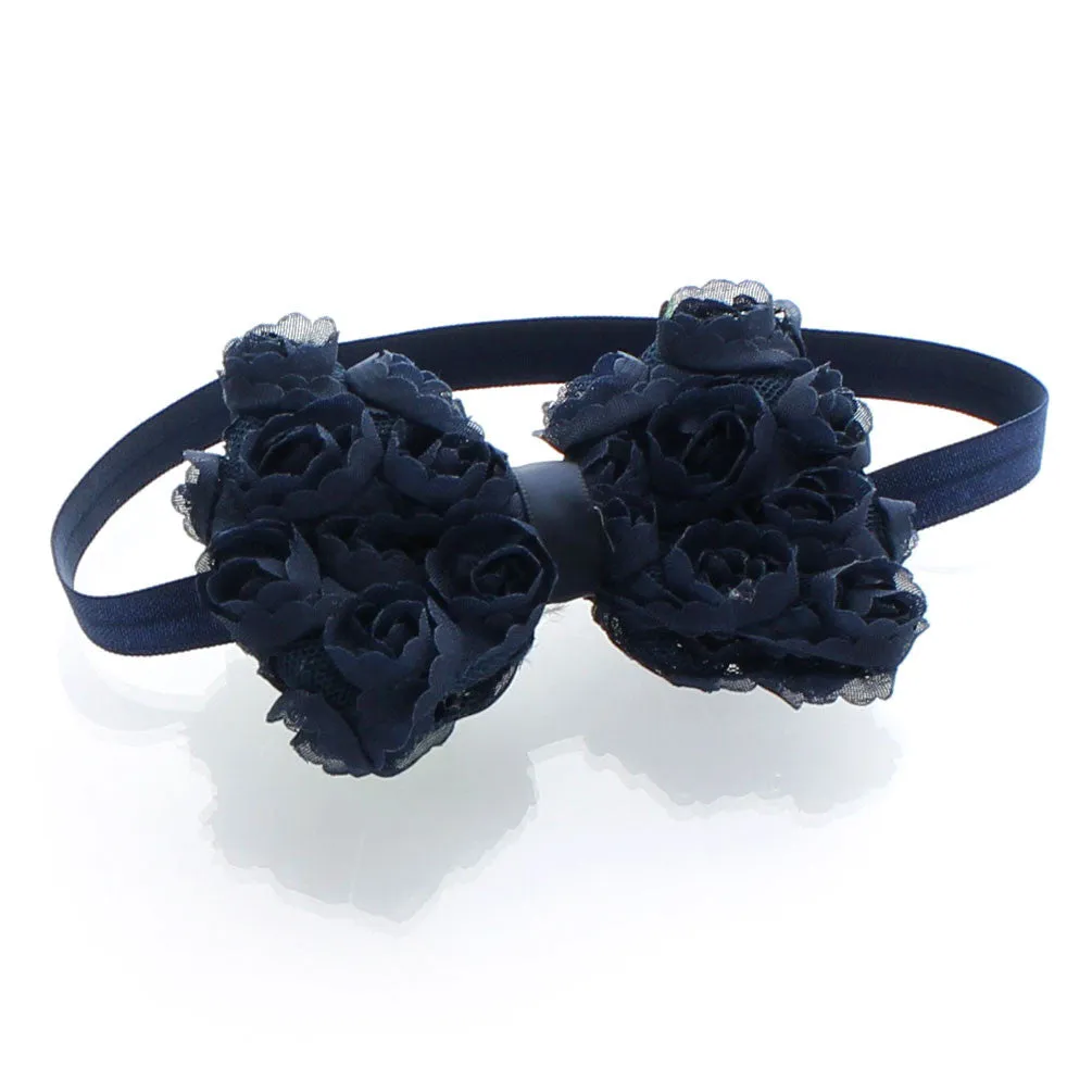 Baby Rose Bow Headband