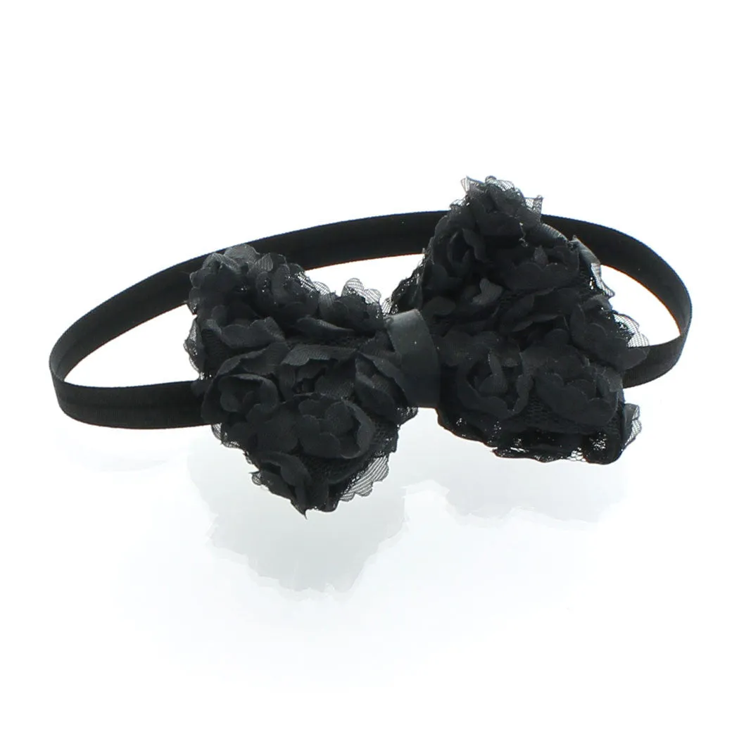 Baby Rose Bow Headband