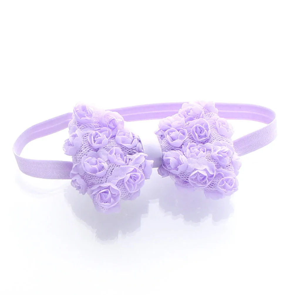 Baby Rose Bow Headband