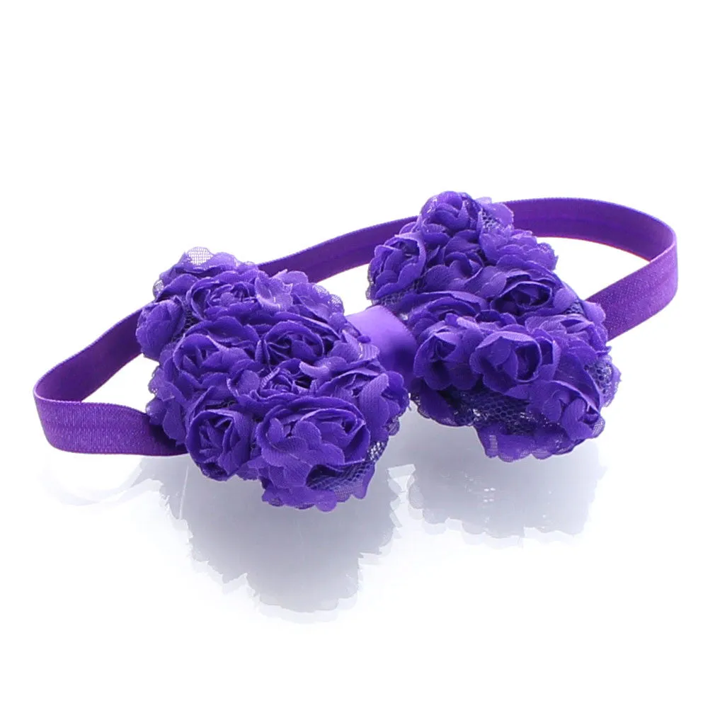 Baby Rose Bow Headband