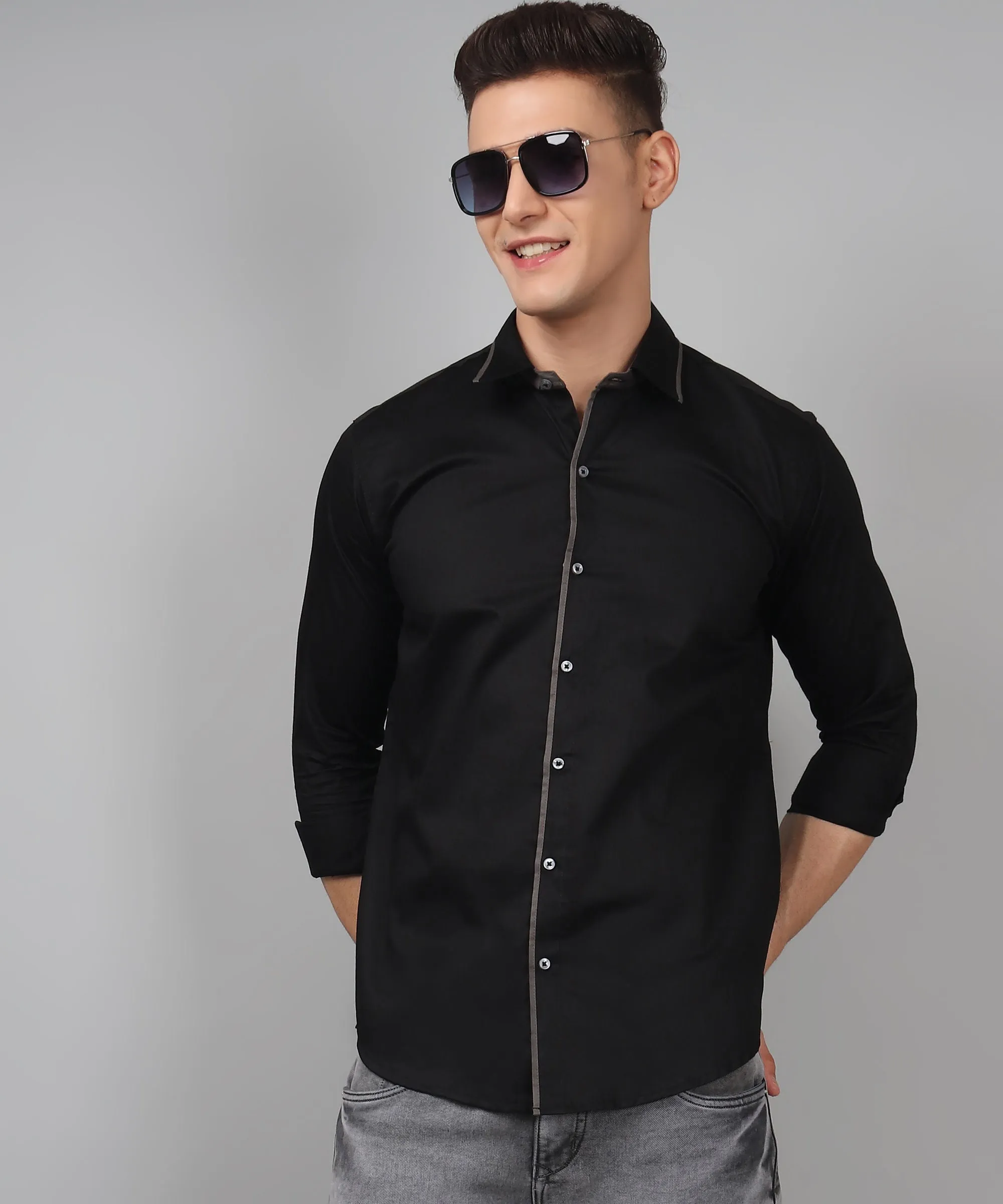 Cardo PartyWear Black Shirt