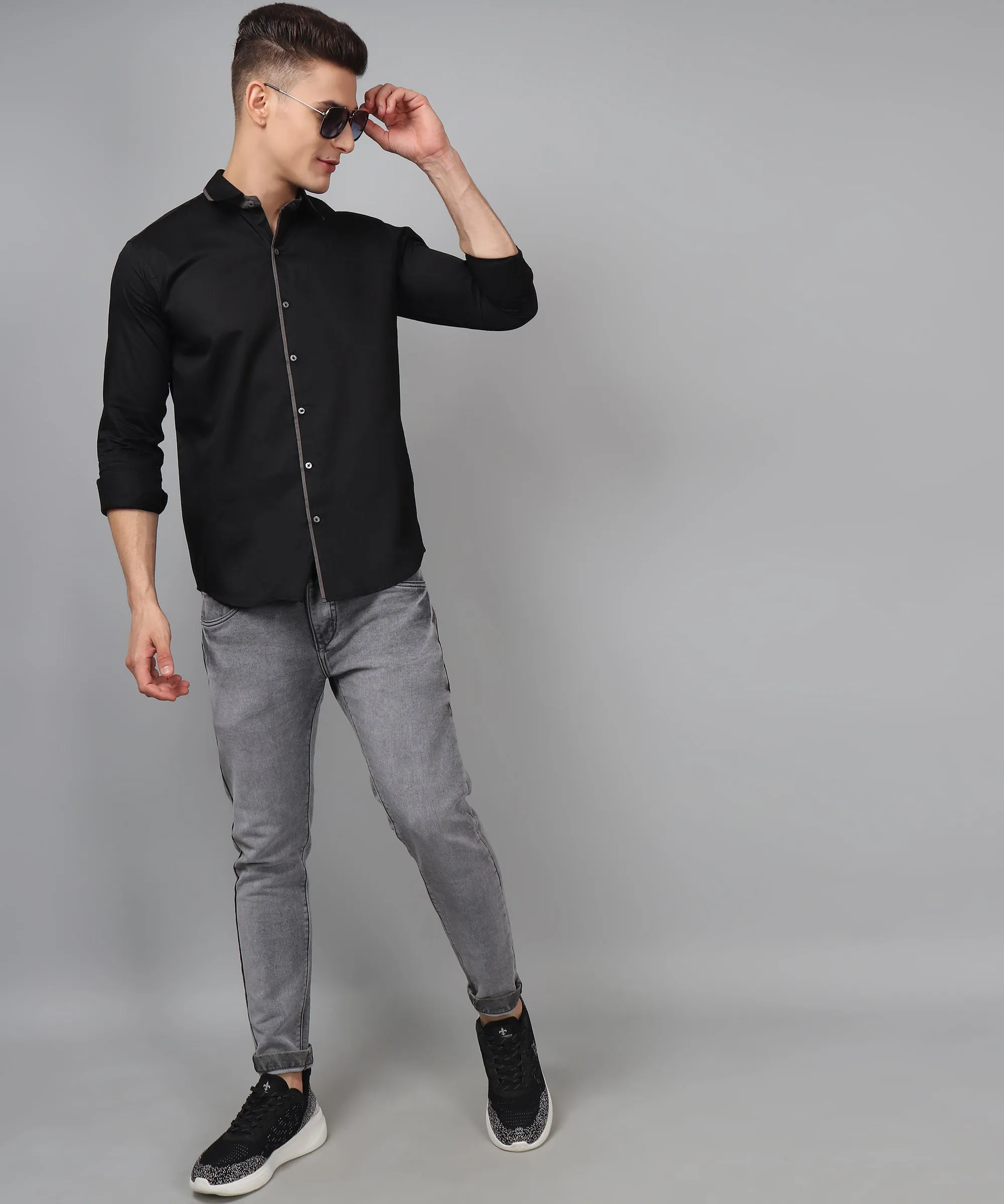 Cardo PartyWear Black Shirt