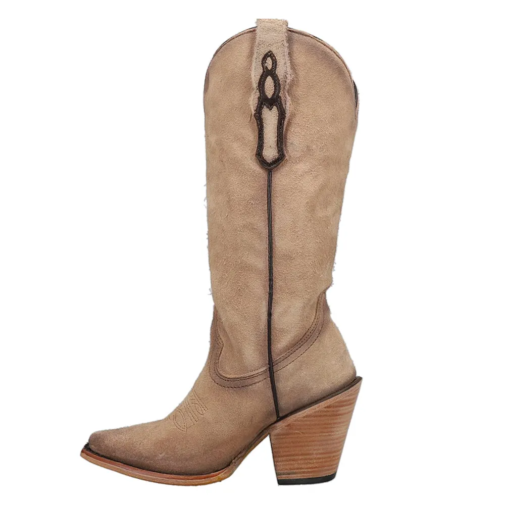 Embroidered Pointed Toe Cowboy Boots