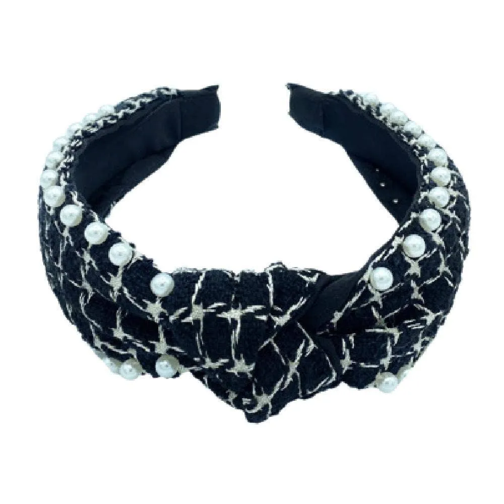 It Girl Headband Pearl