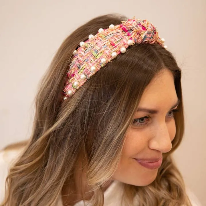 It Girl Headband Pearl