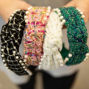 It Girl Headband Pearl