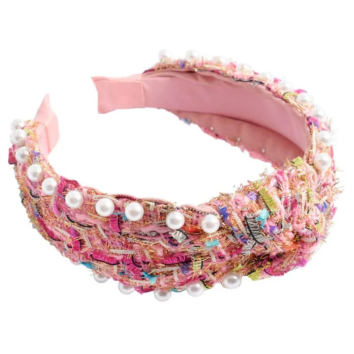 It Girl Headband Pearl