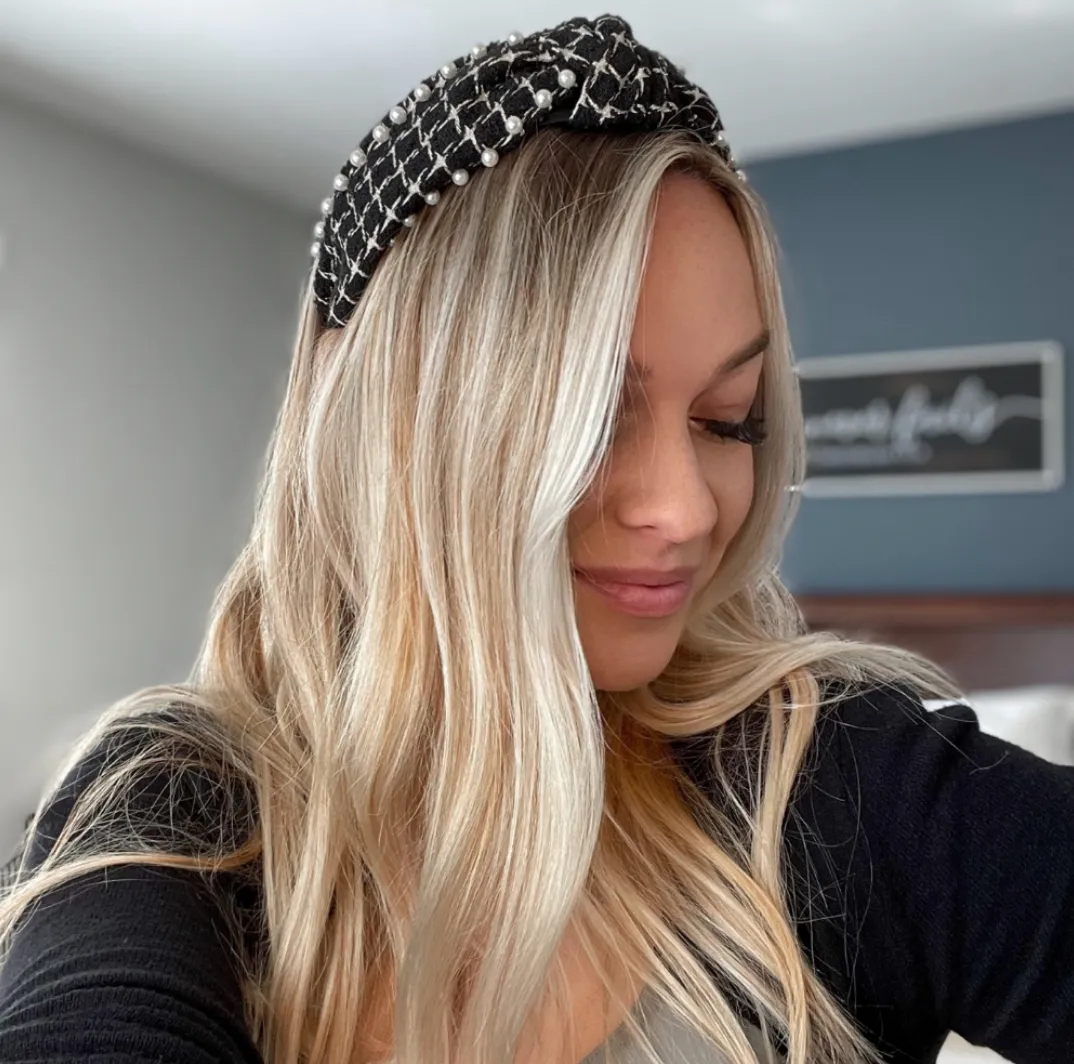 It Girl Headband Pearl