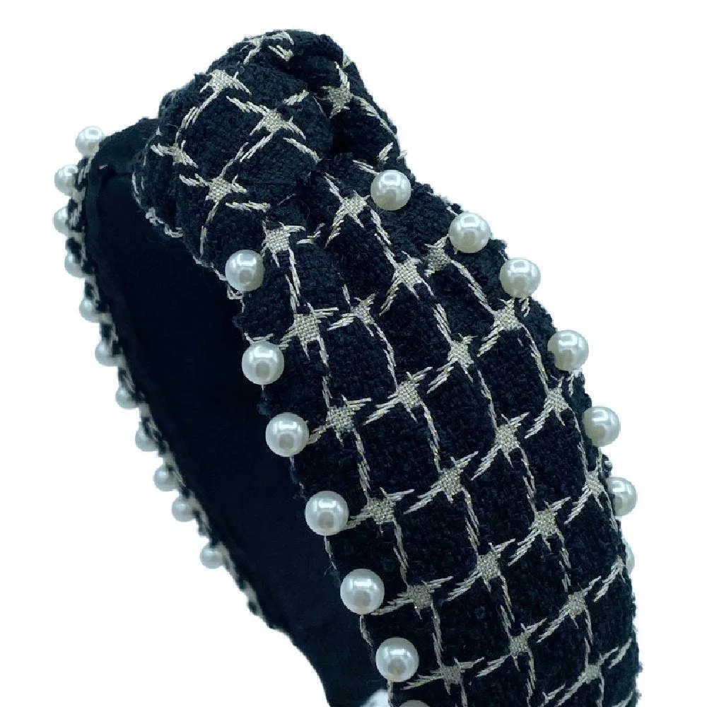 It Girl Headband Pearl