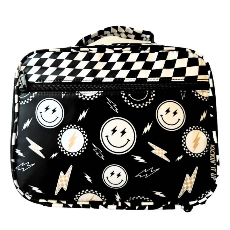 Kickin It Up - Rad Vibes Lunch Box in Black