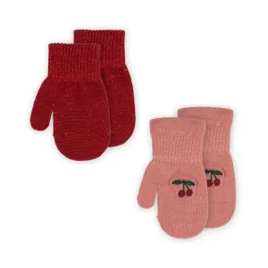 Konges Sljd 2 Pack Frill Mittens