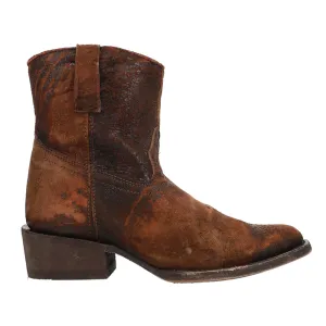 Lamb Round Toe Cowboy Booties