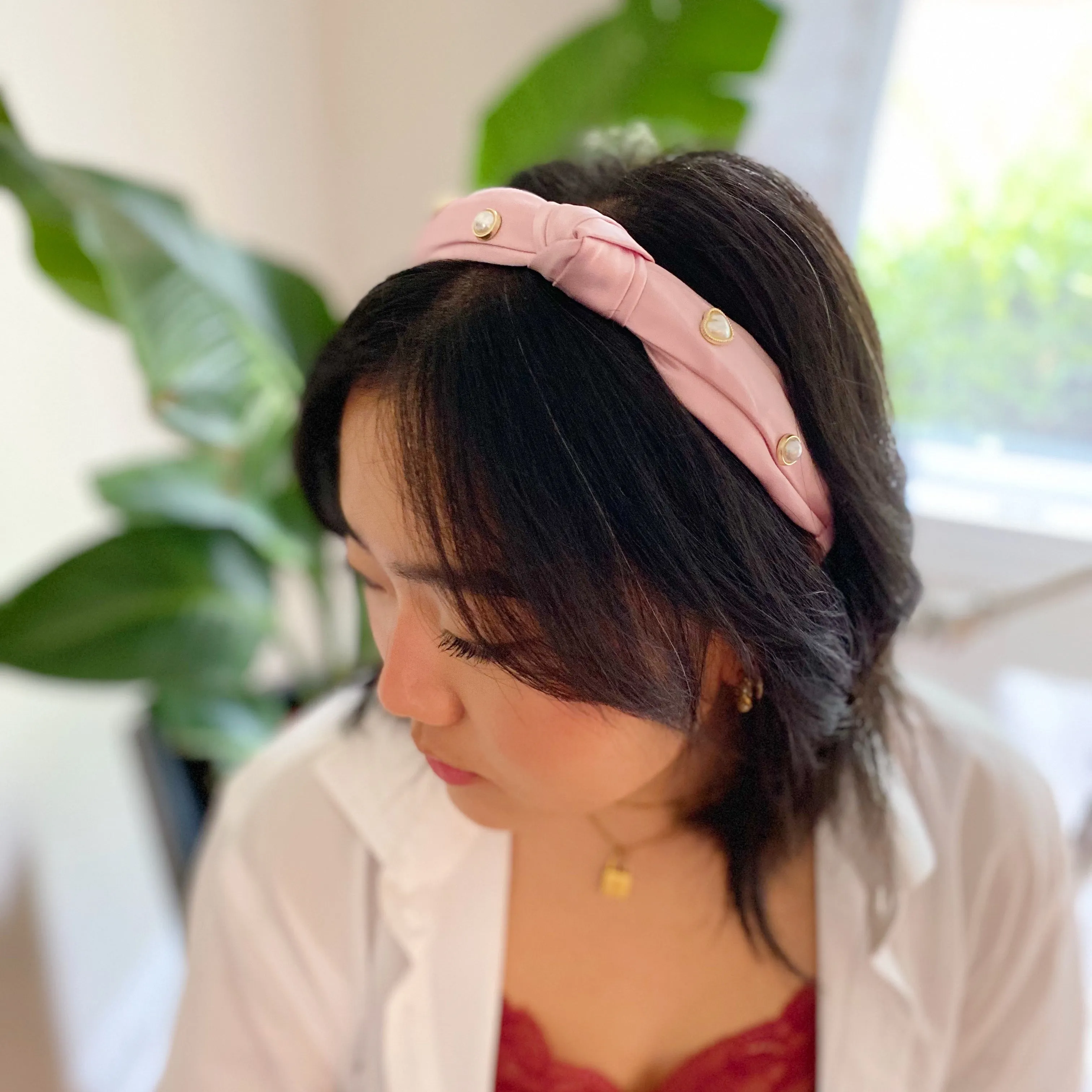 Liz Heart Embellished Headband