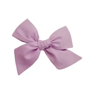 Pinwheel Bow | Petunia (light purple)