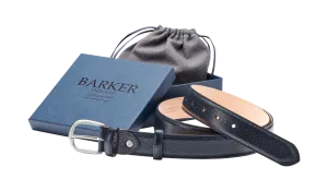Plain Belt - Navy Grain