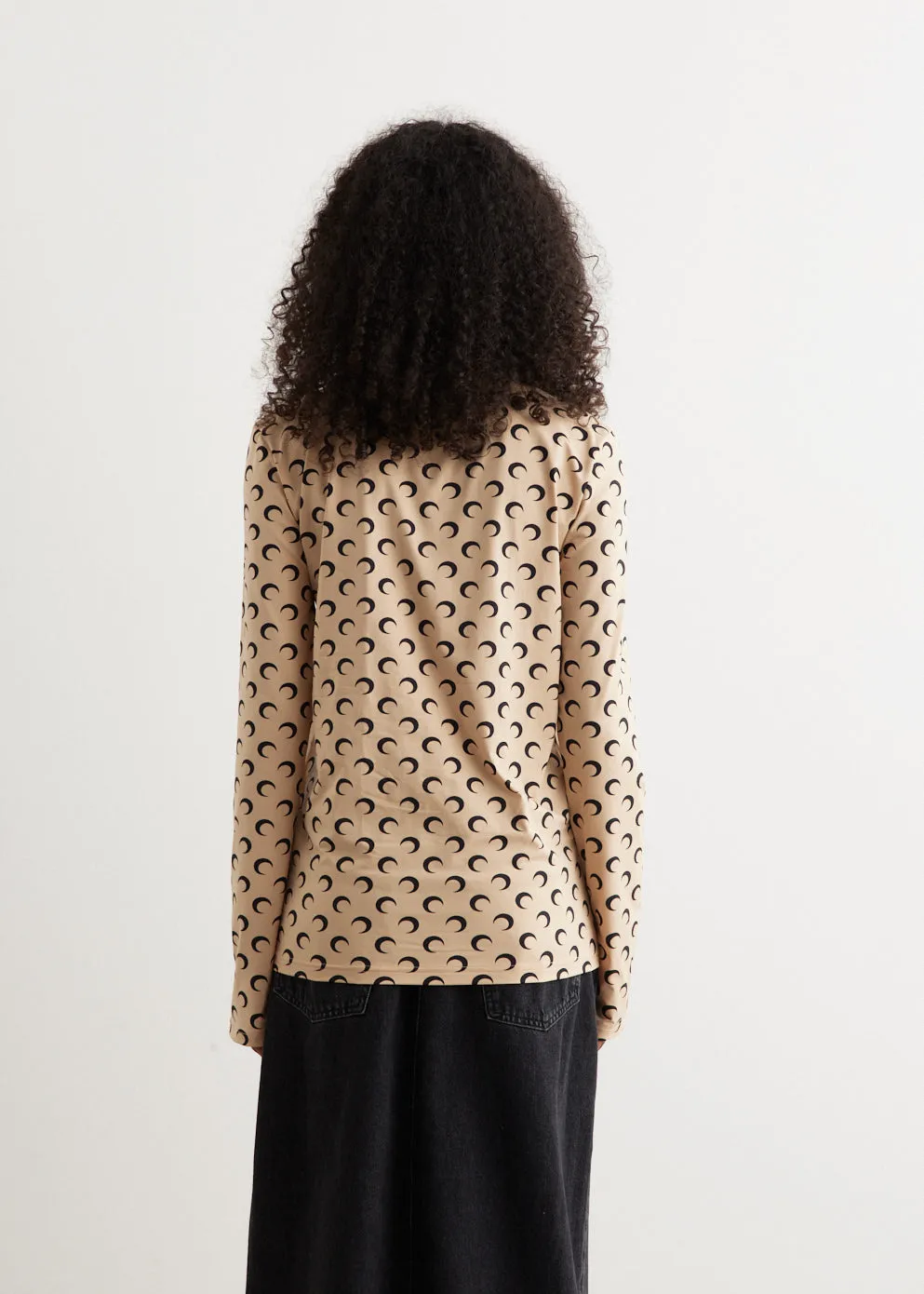 Regenerated Moon Diamant Jersey Second Skin Top