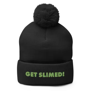 Slime Get Slimed! Pom Pom Knit Beanie