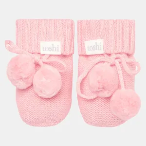 Toshi Organic Booties Marley Pearl