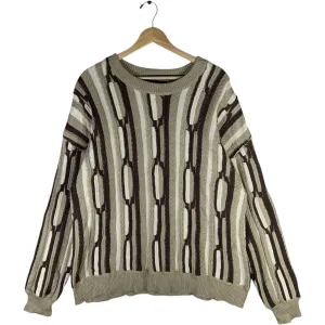 Vintage Coogi 3D Knit Wool Sweater