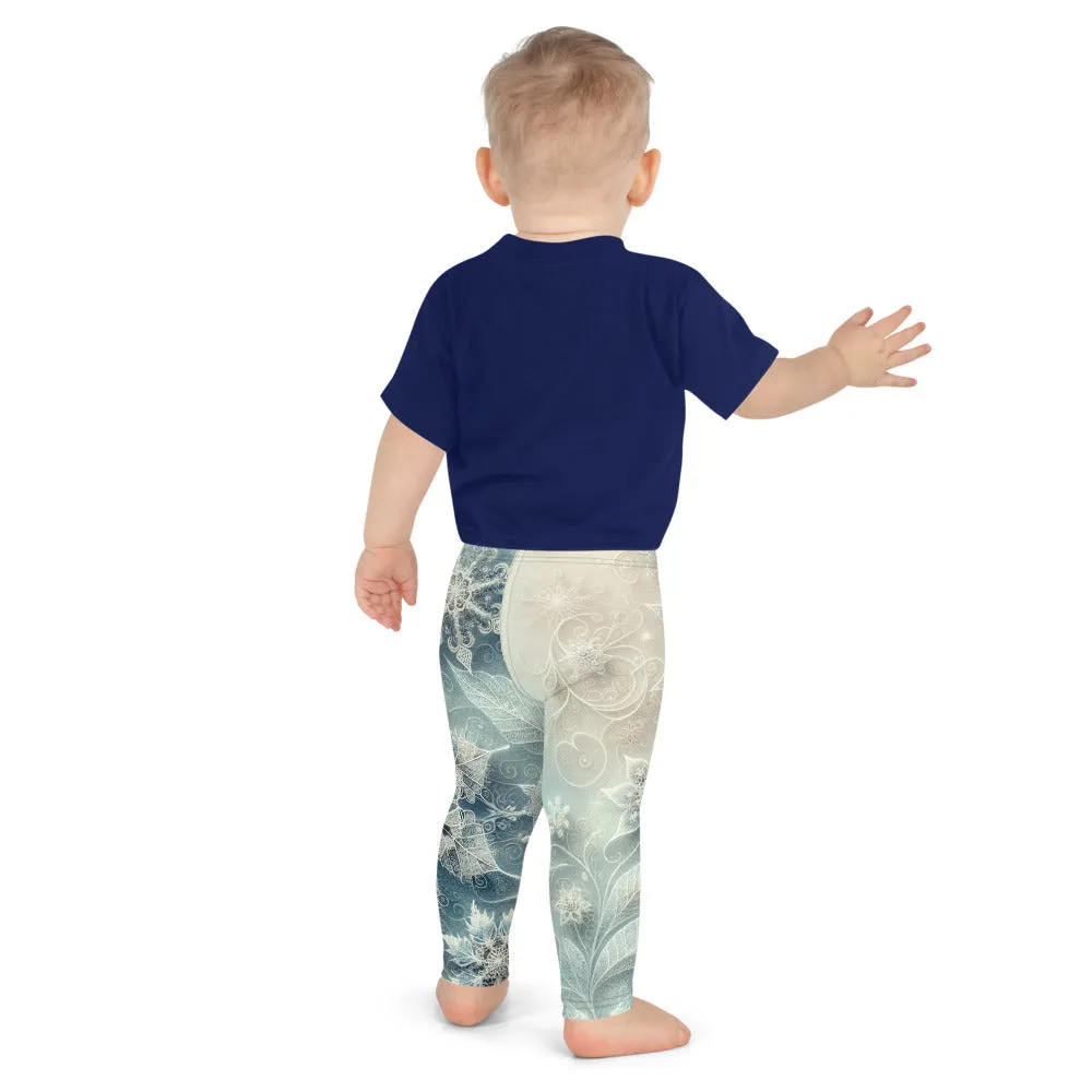 Whimsical Winter Wear Kids Leggings